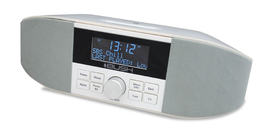 Bush Aurora DAB+/FM Alarm Clock Radio wi
