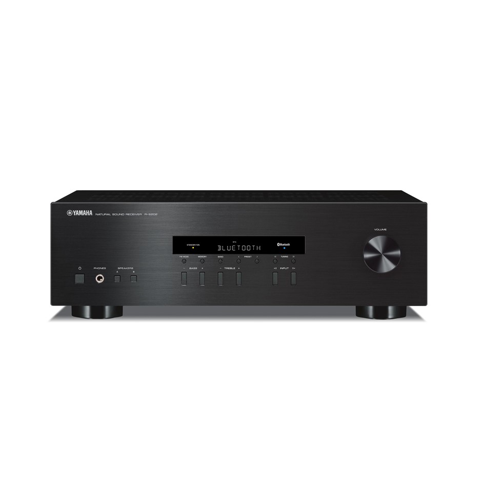 Yamaha R-S202 Hi-Fi Receiver (Black)