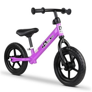 Rigo 12 Inch Kids Balance Bike - Purple