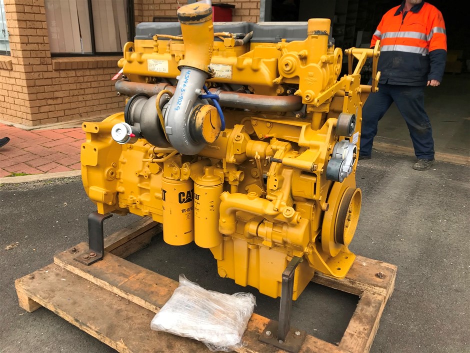 Completly rebuilt 04/2004 Cat C12 410HP Engine Auction (0018-3014827 ...