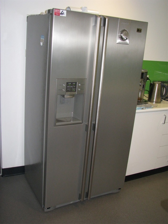 Refrigerator, LG Heineken fridge/freezer, Model GC-L197NFS ...