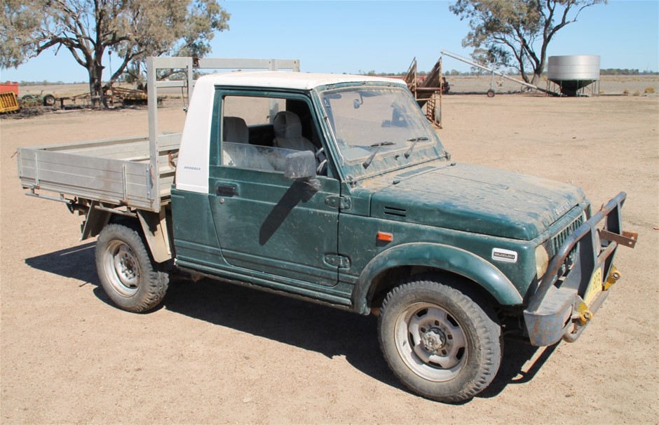 1997 Suzuki Sierra MG410 4WD Ute 2 seater alloy tray bullbar