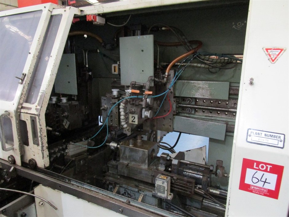 1989 Tamaki TS 200 SP Grooving Machine Auction (00643014977