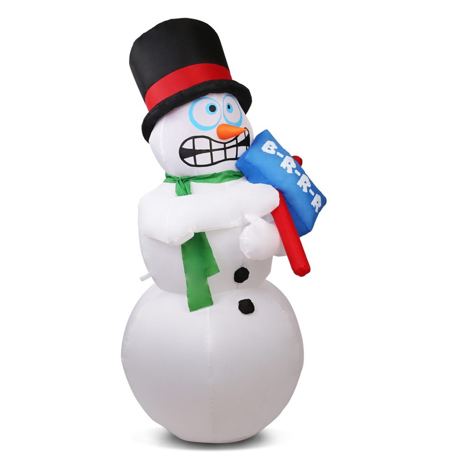 Jingle Jollys Inflatable Shaking Snowman