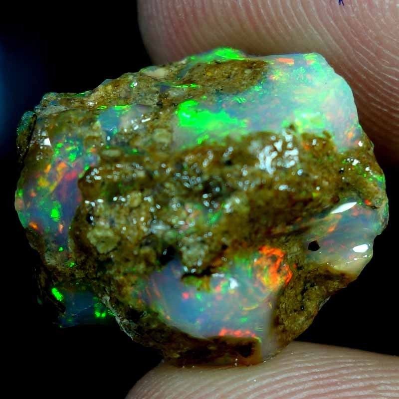 18.00ct Rough Uncut Lightning Ridge Opal