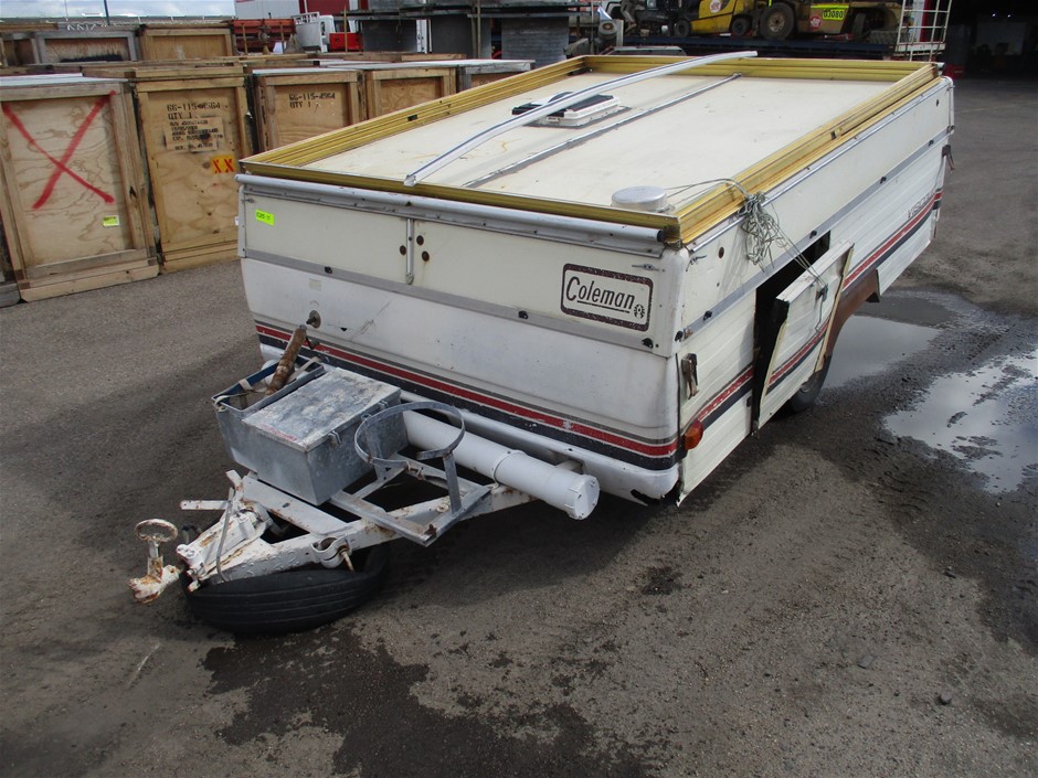 Coleman Viscount Pop Up Caravan Auction (00637021306) Grays Australia
