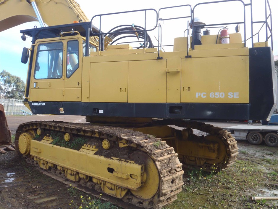 Komatsu PC 650 SE5 Excavator Auction (00083015112) Grays Australia