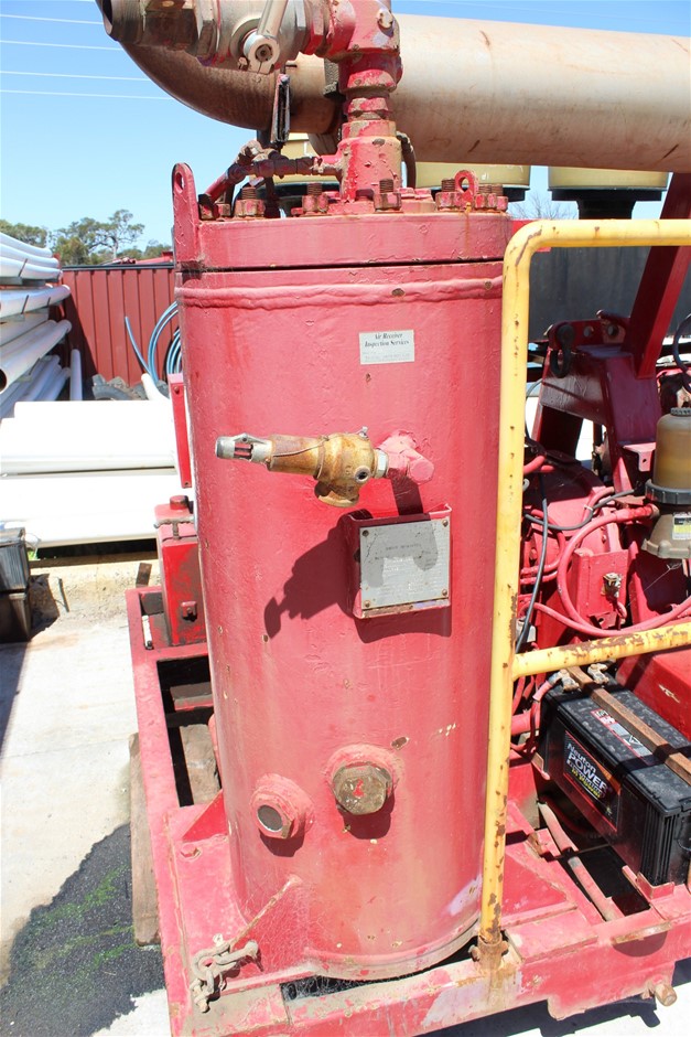 Ingersoll Rand 350/600 Drill Compressor with Detroit Diesel Engine