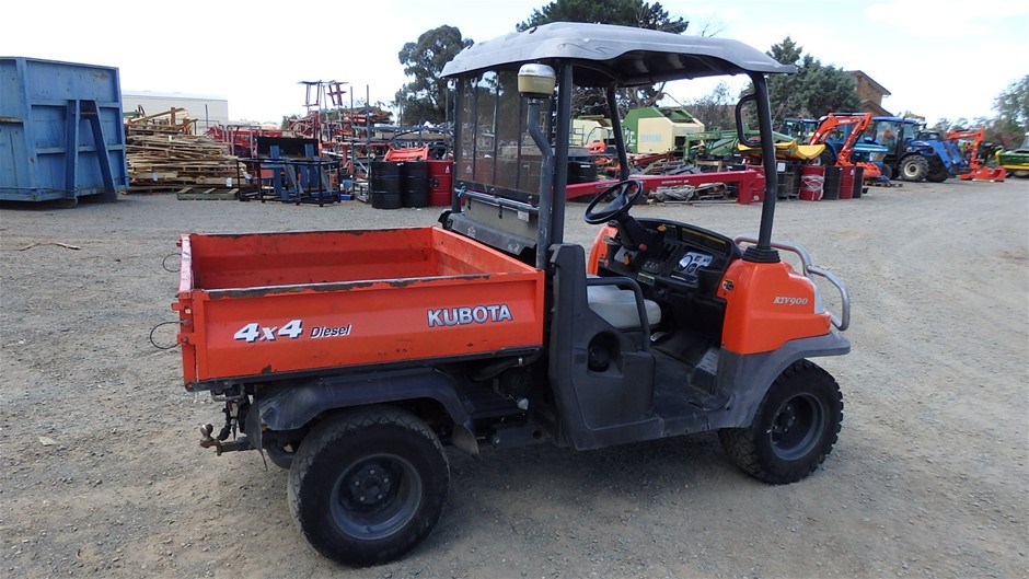 Kubota RTV900 Diesel 4x4 Utility Vehicle Auction (02413015013) Grays