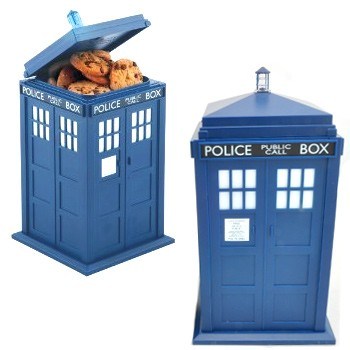Doctor Who Tardis Cookie Jar