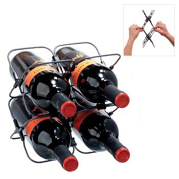 Metrokane Houdini Expandable Wine Rack