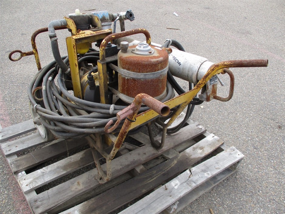 Darda Concrete/Rock Splitter With Power Pack Auction (0151-7021589 ...