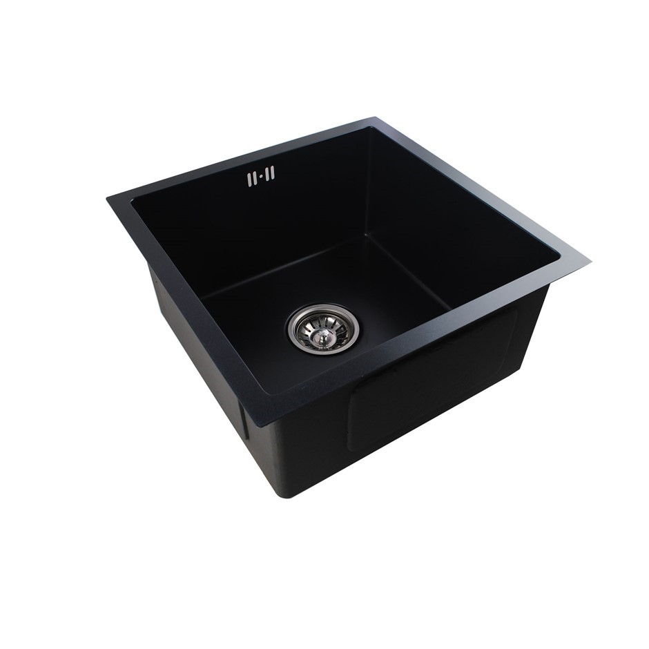 Single Bowl Black 304 Stainless Steel Ki
