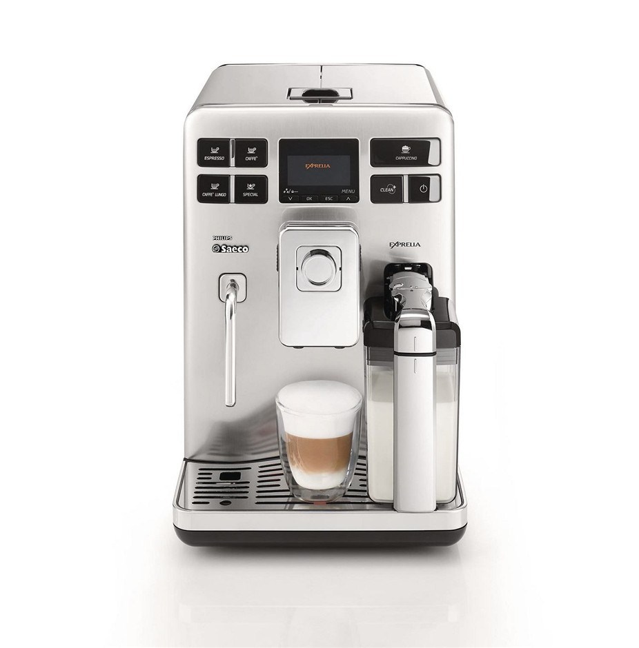 New Saeco Exprelia Stainless Steel Autom