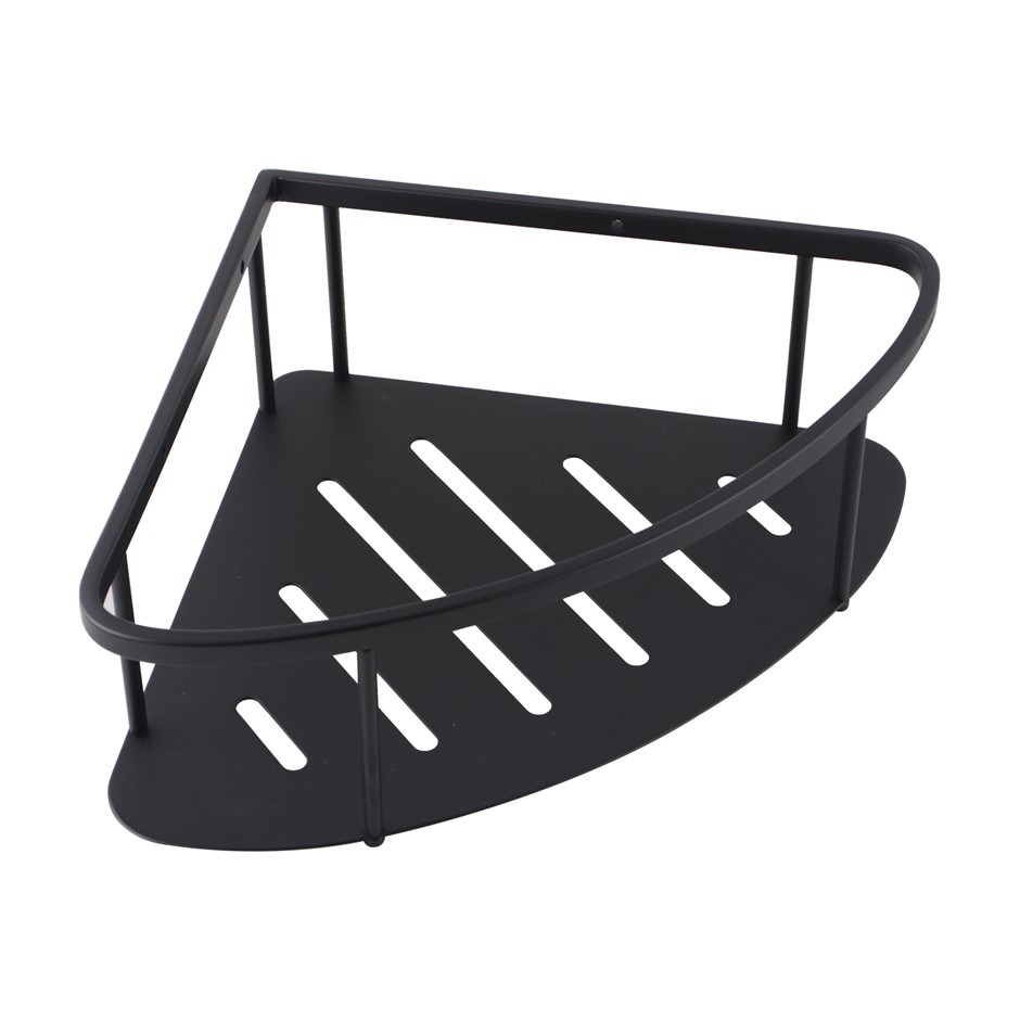 Matte Black Stainless Steel Shower Caddy