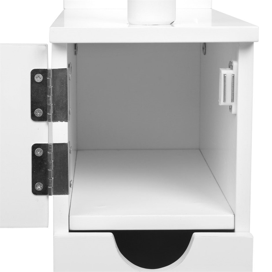 Buy Artiss Freestanding Bathroom Storage White Grays Australia