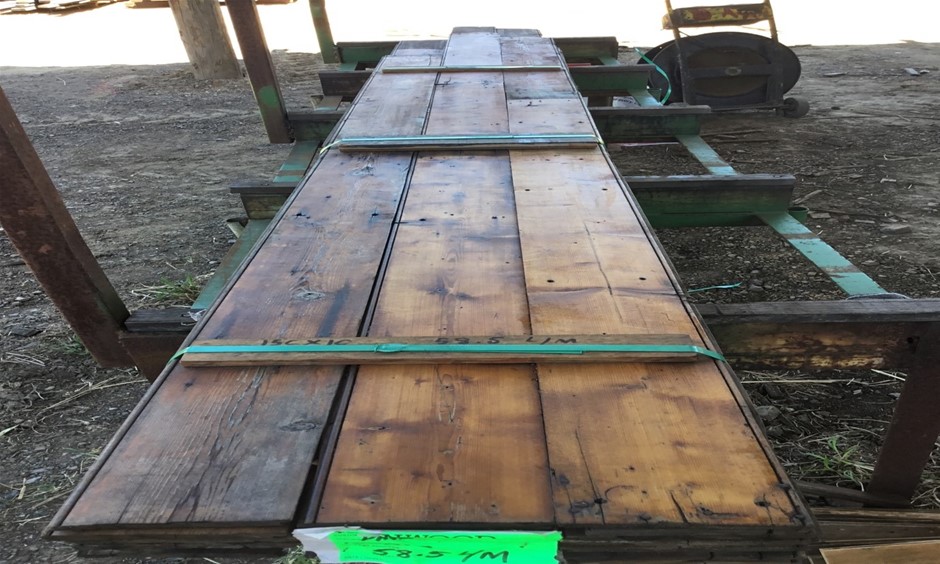 Baltic Pine Liningboards 150x10, Heritage profile, 58 l/m Auction