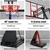 Everfit 3.05M Adjustable Portable Basketball Stand Hoop System Rim