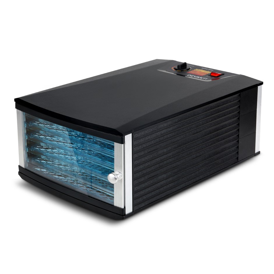 Buy DEVANTI 6 Trays Food Dehydrator Commercial Fruit Dryer Beef Jerky