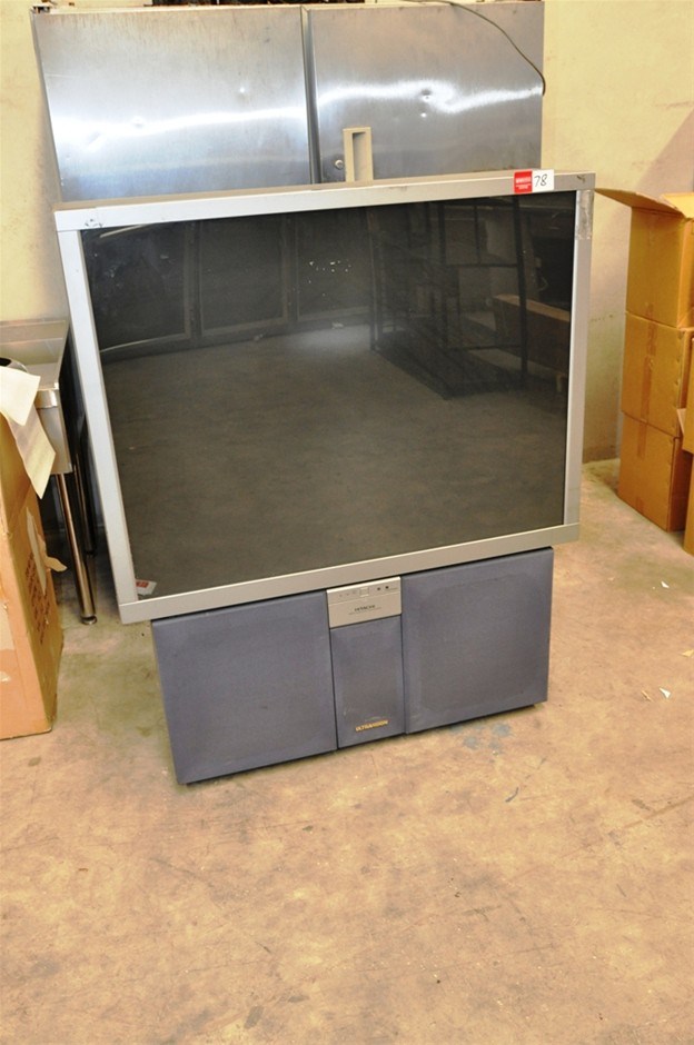 Rear Projection Television Hitachi 50 inch Colour Television model