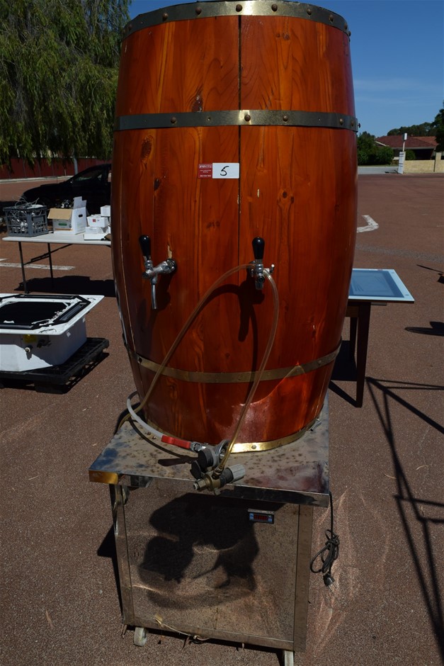 1x Portable Beer Dispensing Chiller barrel assembly Auction (0005