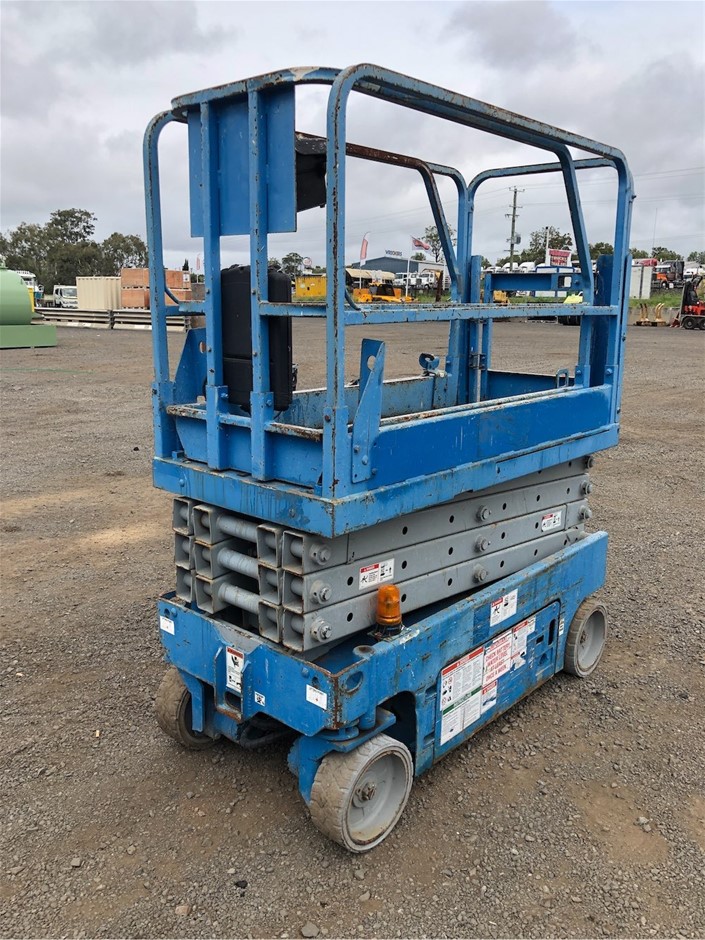 Genie 19ft Electric Scissor Lift Auction (0004-7022818) | Grays Australia