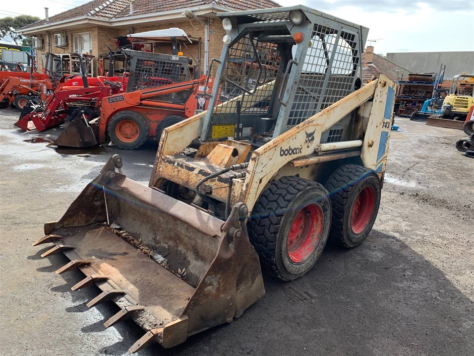 Bobcat 743 Skid Steer Loader Auction (0046-3015599) | Grays Australia