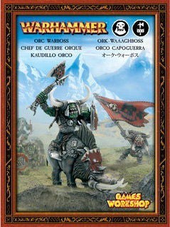 Warhammer Fantasy – Orc Warboss Sur Sanglier – Metal – Oldhammer – Games Workshop
