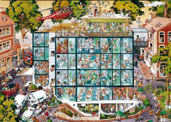 HEYE Loup Emergency Room Jigsaw Puzzle (