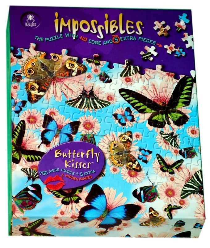 Impossibles Butterfly Kisses Jigsaw Puzz