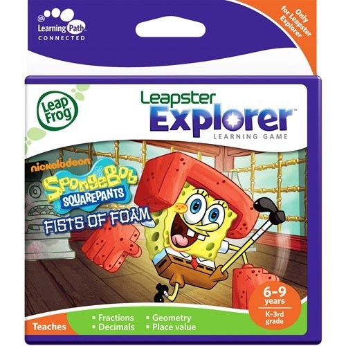 ニンテンドー3DS/2DS Leapster Explorer SPONGEBOB SQUAREPANTS Leapfrog Leapster Explorer Spongebob Square Pants Game