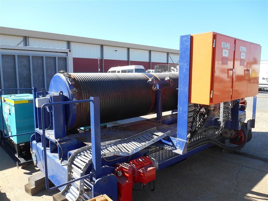 Eilbeck Cranes Double Girder Overhead Travelling Crane Crab Assembly