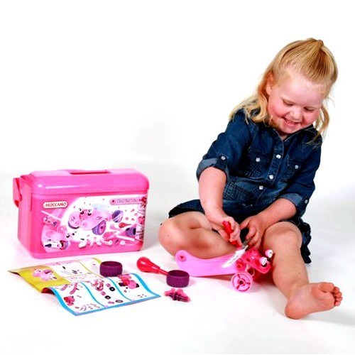 Meccano Girl's Pink Construction Tool Bo
