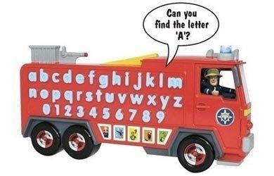Fireman Sam Jupiter Alphabet Rescue