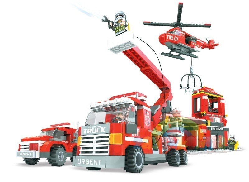 Ausini Blocks - 21901 Rescue Fire Statio