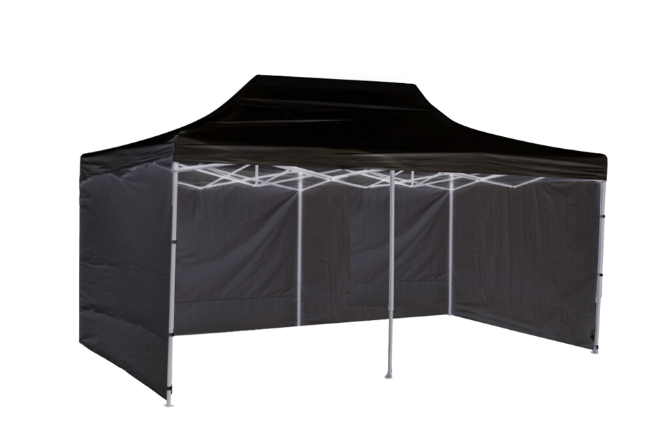3x6m Popup Gazebo Party Tent Marquee Bla