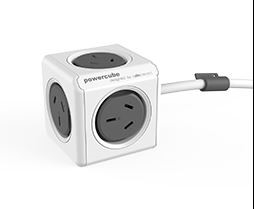 Allocacoc Extended PowerCube 4 Outlets w