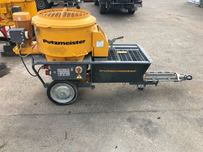 Putzmeister S5EVTM Grout pump and mixer Auction (0037-5036552) | Grays ...