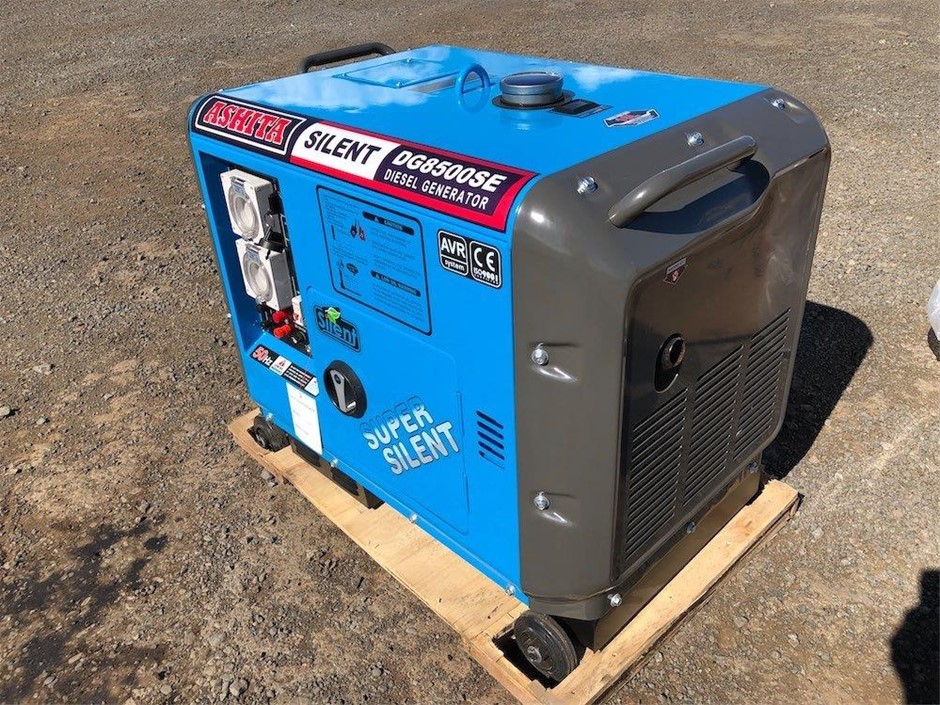 Unused 6 KW Silenced Diesel Generator Auction (0003-7023057) | Grays ...