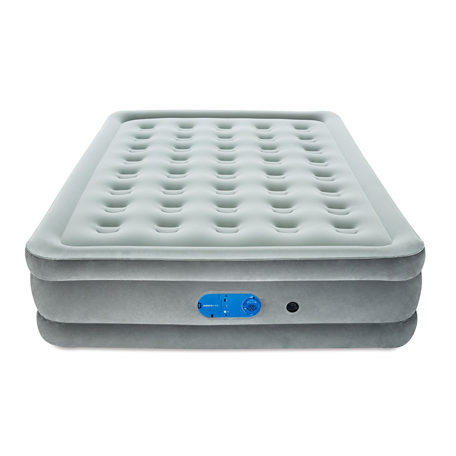 Buy Bestway Queen Air Bed Inflatable Mattress Battery Builtin Pump Grays Australia