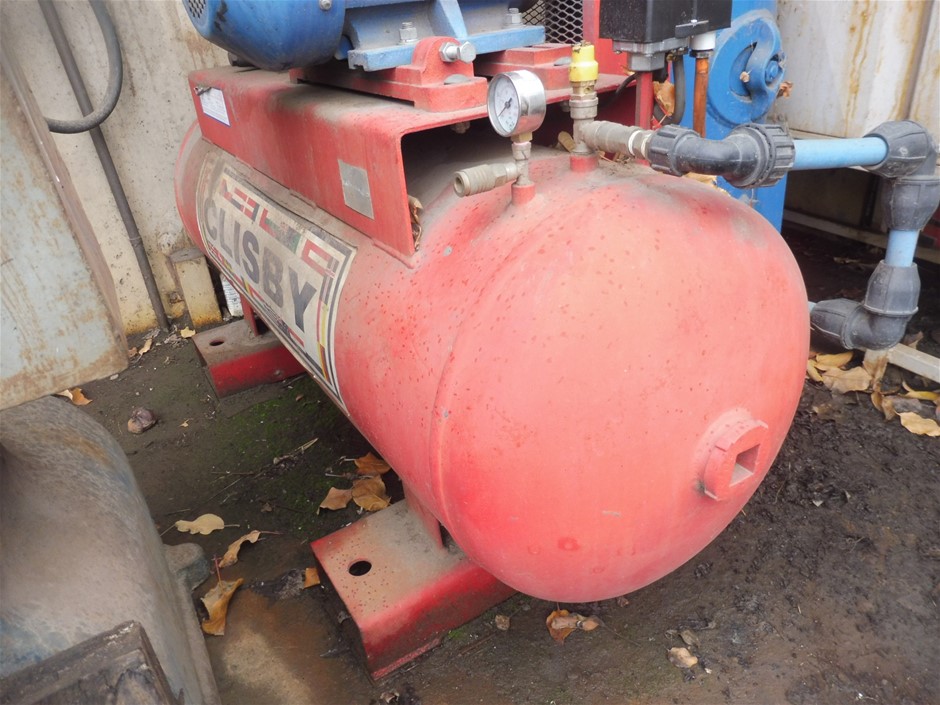 Clisby HW80L Air Compressor (Athol Park, SA) Auction (00238011855