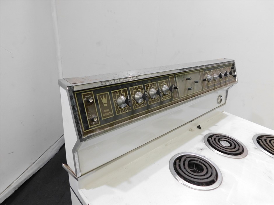 St Supermatic Double Oven/Stove Auction (00597023639) Grays