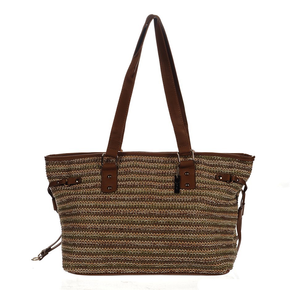 Jendi Woven Tote Bag