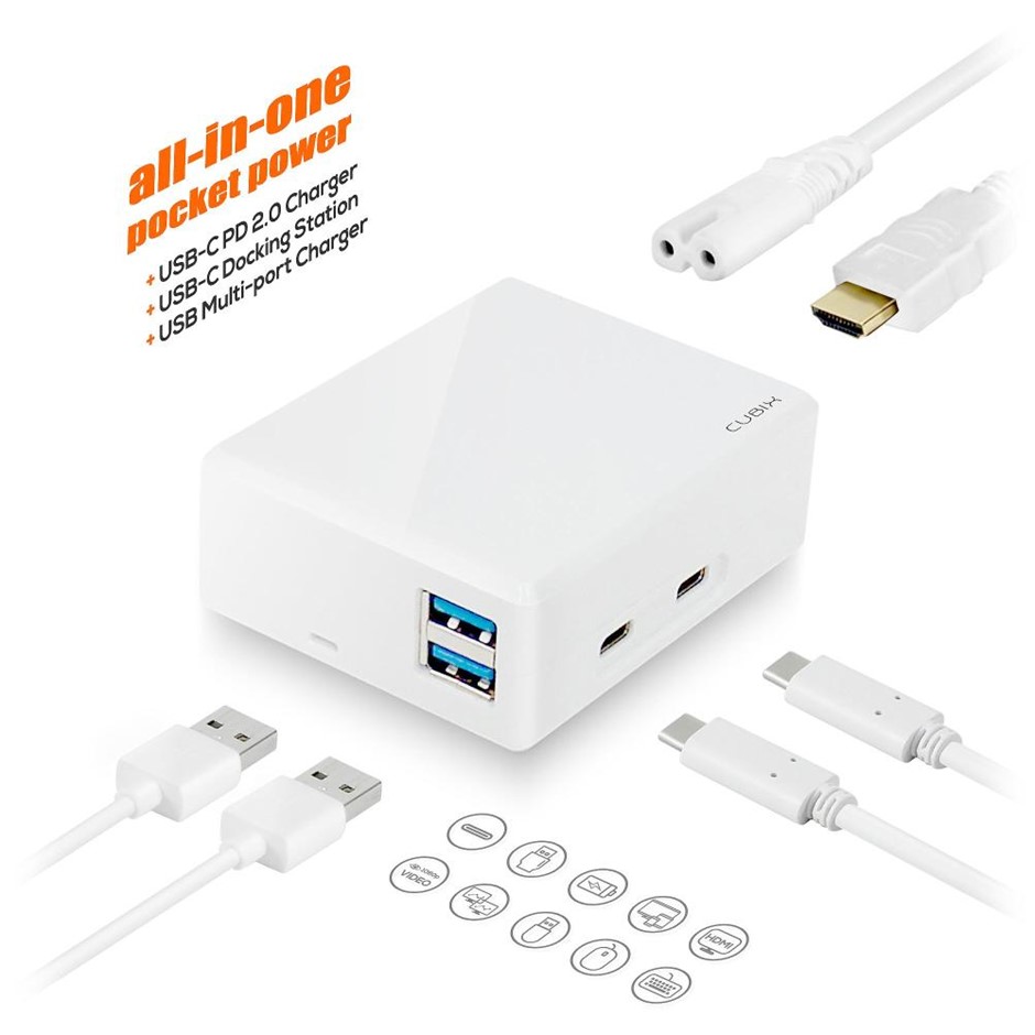 mbeat MB-CUB-01W Cubix portable USB-C Do