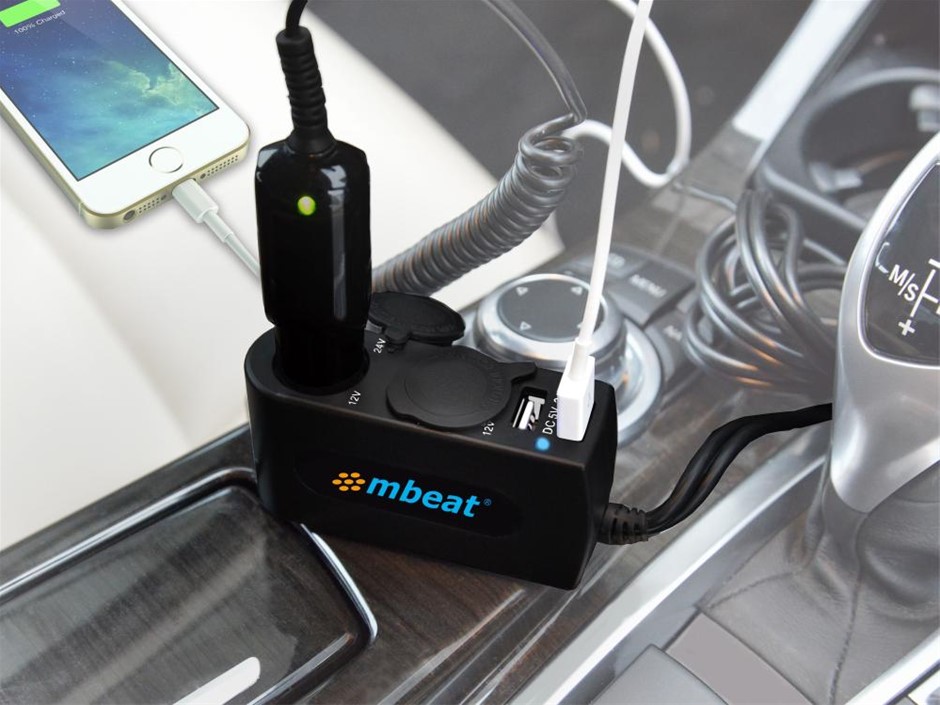 mbeat USB-C202 3A/15W dual port USB & Ci