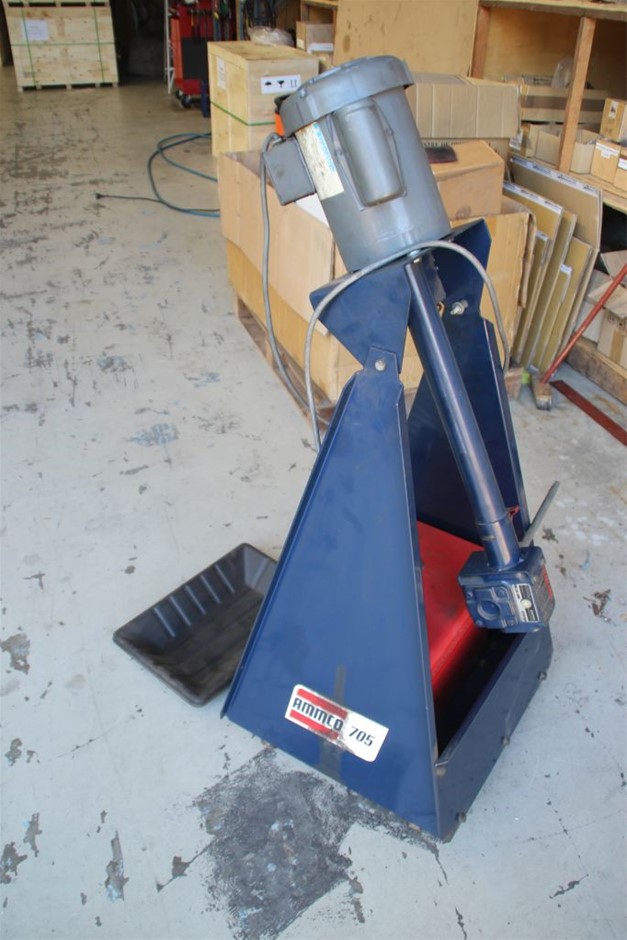 Unused Ammco 700/705 Mobile On Vehicle Mounted Brake Lathe Auction