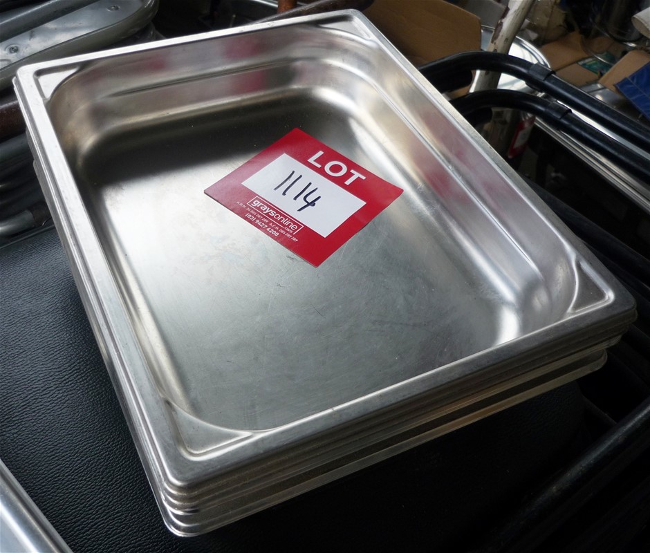 Stainless Steel Bain Marie / Baking Trays Auction (11143016098