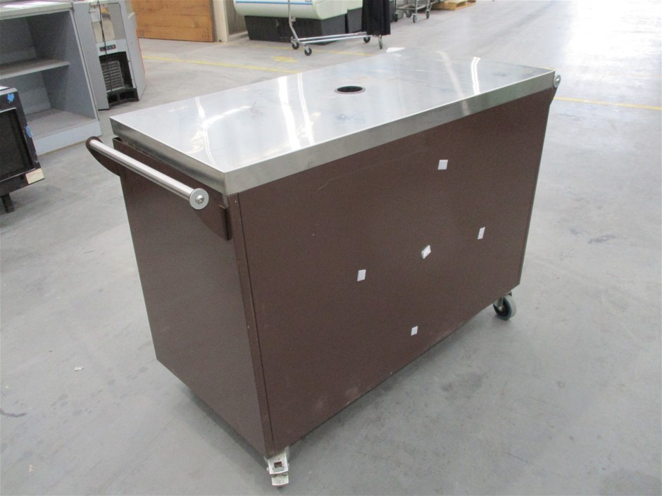 Mobile Coffee Trolley Auction (0015-3016399) | Grays Australia