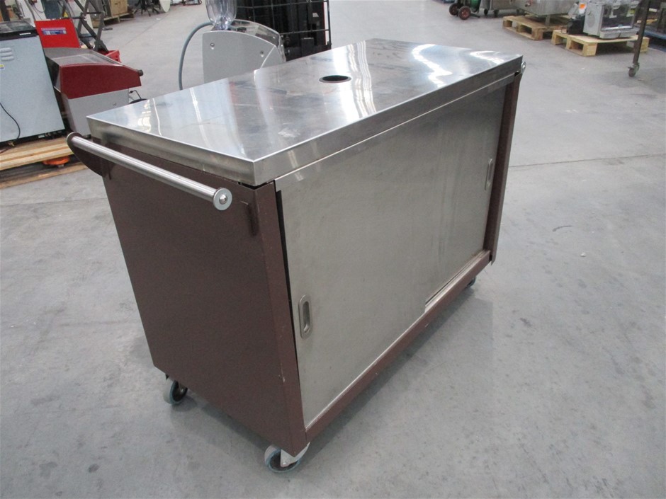 Mobile Coffee Trolley Auction (0015-3016399) | Grays Australia