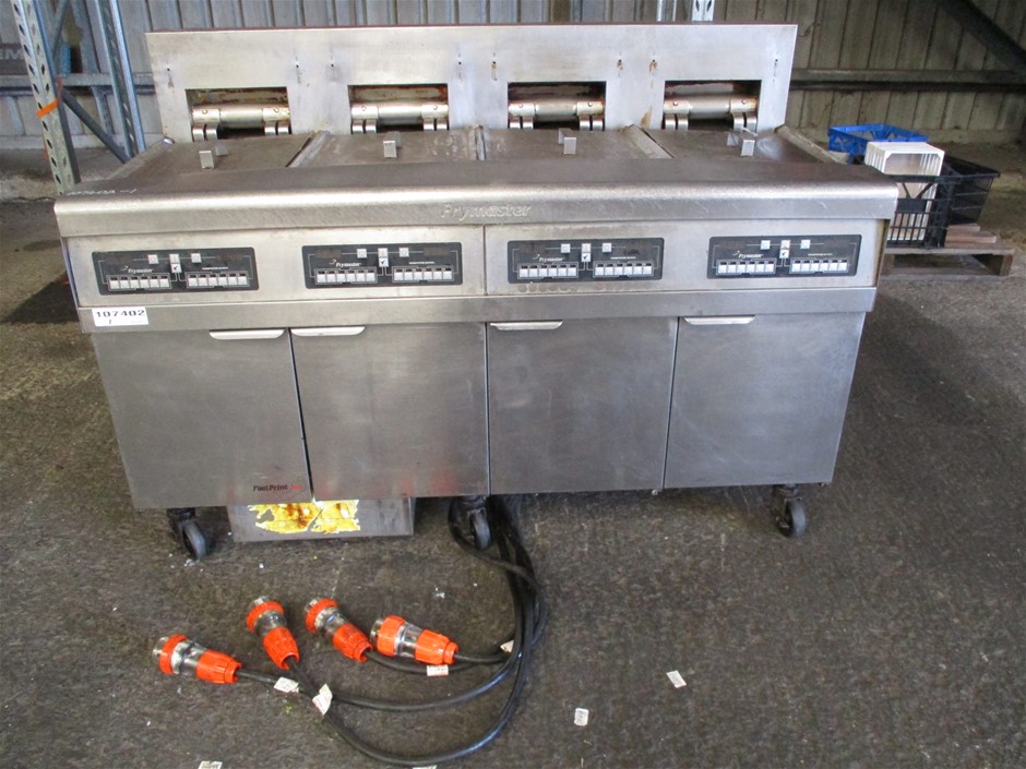 Frymaster FPRE417CSC 4Tub Deep Fryer BG Series Auction (00017025614